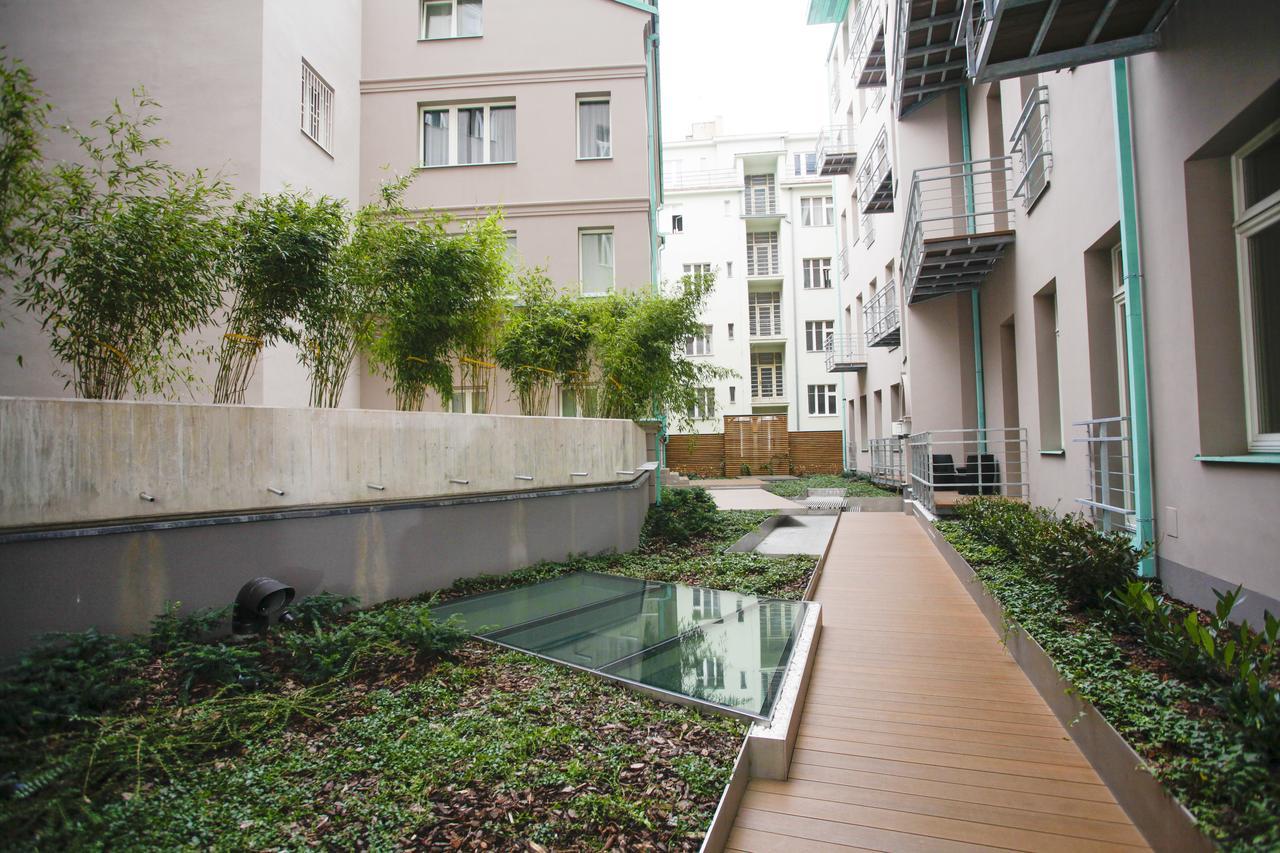 Luxury Apartment Spalena Praha Bagian luar foto